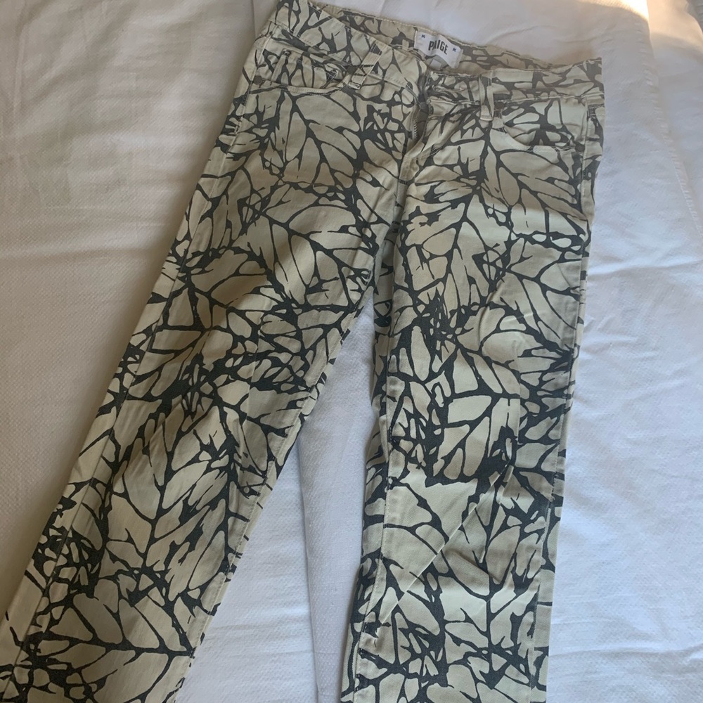 PAIGE SKYLINE SKINNY MID RISE